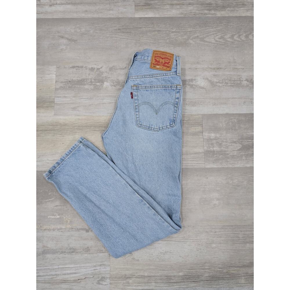 Levi's 150th Anniversary 501 Button Fly Women's Size 25x30 Floral Patch
